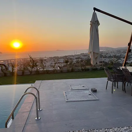 Villa Luxury With Stunning Sea View And Spectacular Sunsets Bodrum